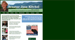 Desktop Screenshot of kitchelforsenate.com